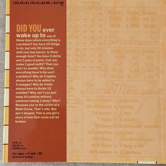 Book: Math Curse - Picture 3 of 7